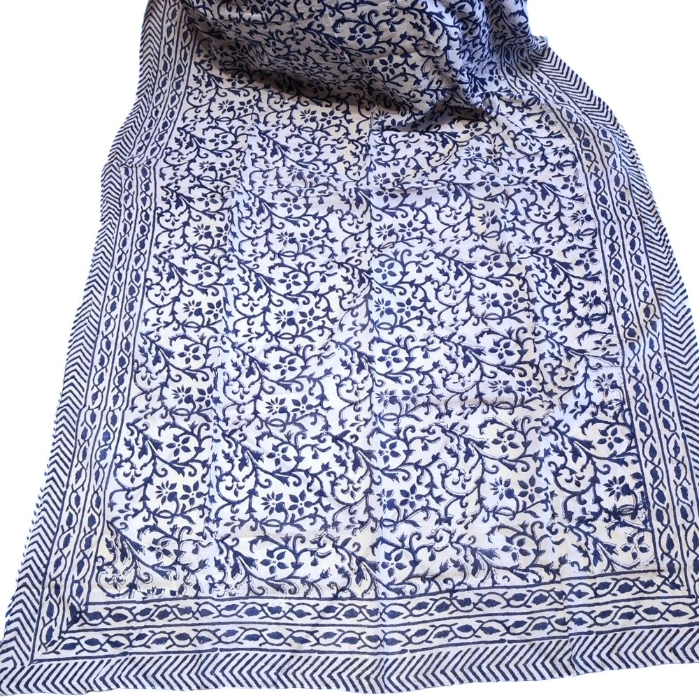 SCIARPA cotone - Pareo indiano artigianale - CHARU