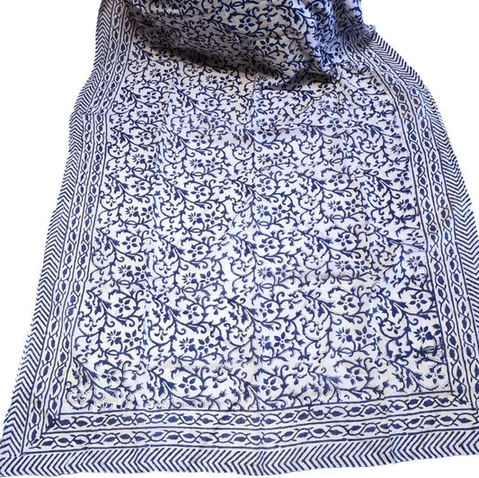 SCIARPA cotone - Pareo indiano artigianale - CHARU
