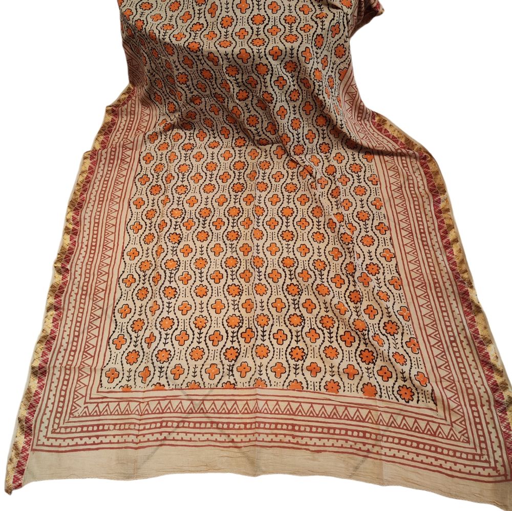 SCIARPA cotone - Pareo indiano artigianale - ALIA