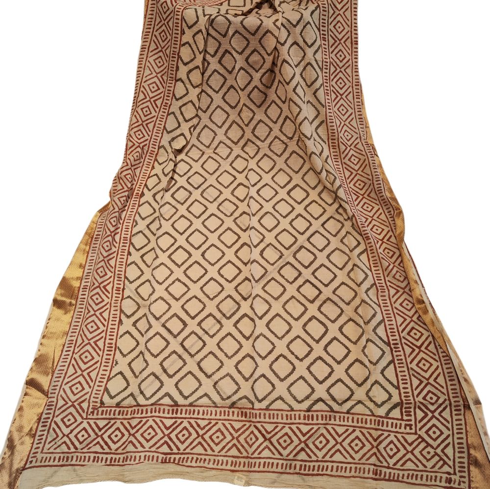 SCIARPA cotone - Pareo indiano artigianale - LAKSHIA