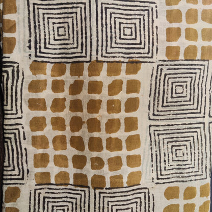 SCIARPA cotone - Pareo indiano artigianale - PSYCODELIC-beige
