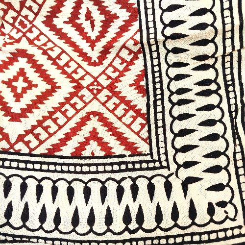 Pareo - Sarong in 100% cotone artigianale - LAPPA – rosso