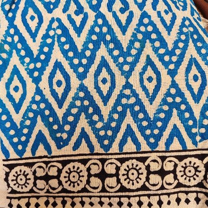 Pareo - Sarong in 100% cotone artigianale - RUAVA – dettaglio del disegno