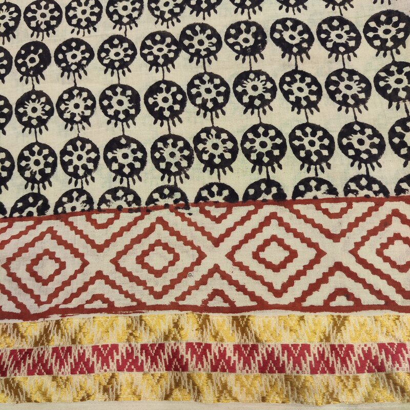 SCIARPA cotone - Pareo indiano artigianale - CHALAN
