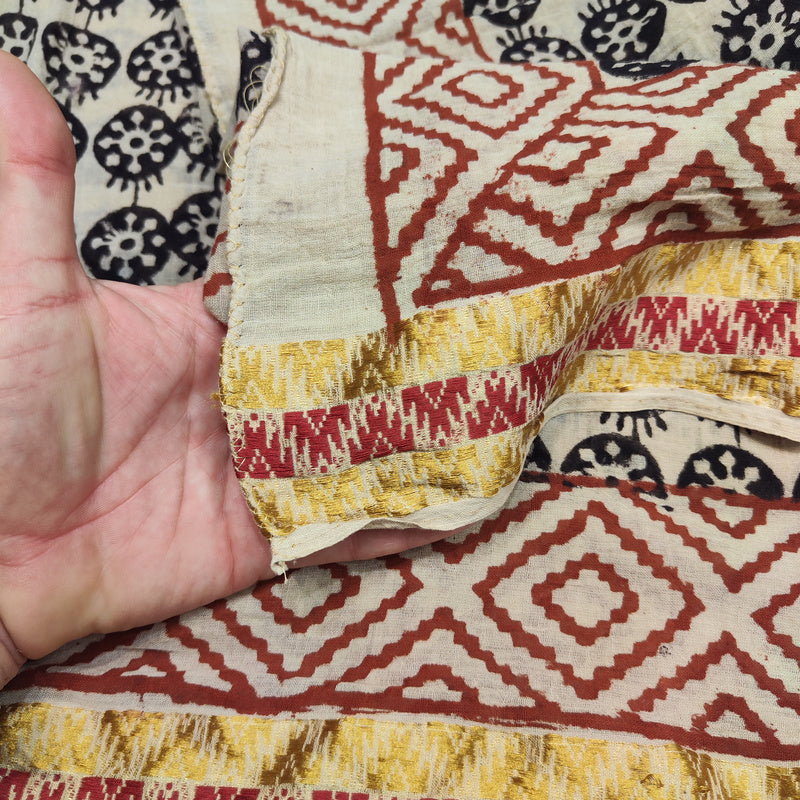 SCIARPA cotone - Pareo indiano artigianale - CHALAN