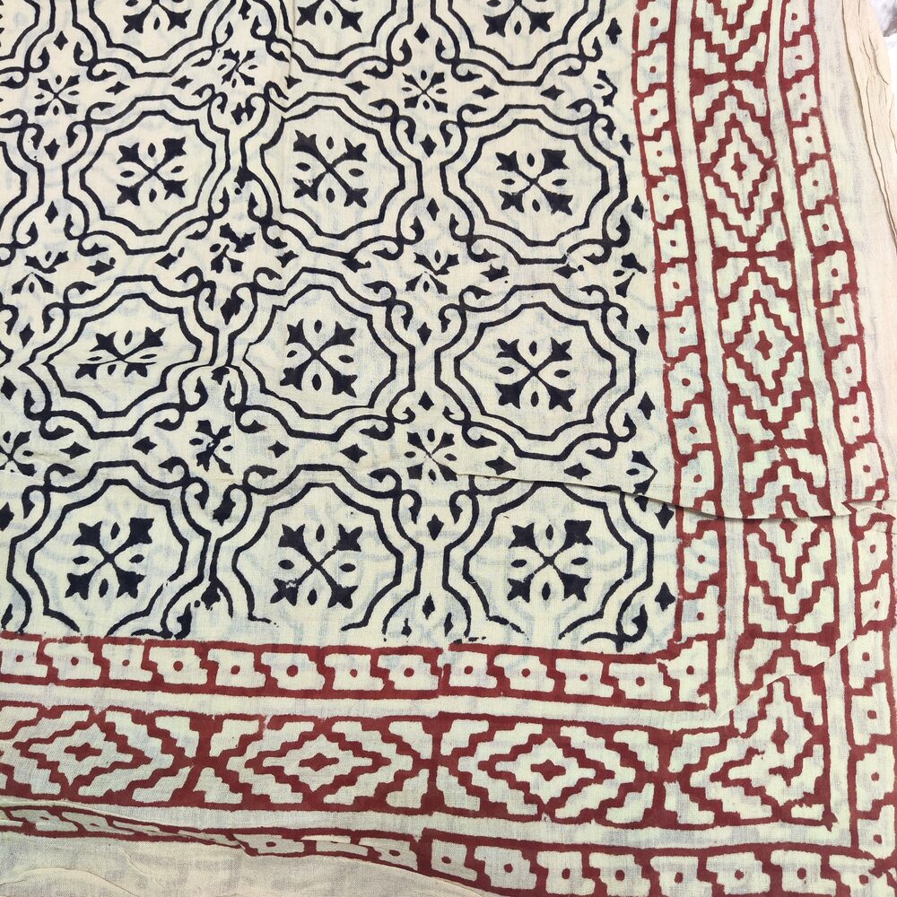 SCIARPA cotone - Pareo indiano artigianale - MALTA – immagine2