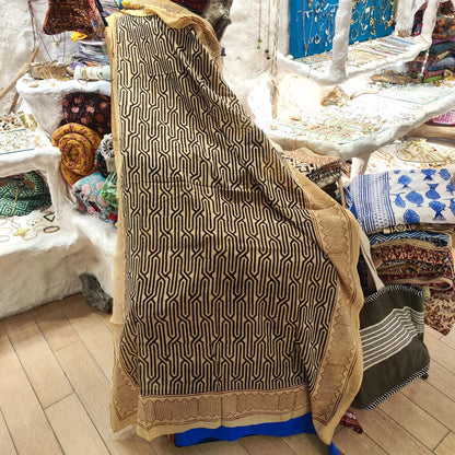 SCARF cotton - Handmade Indian pareo - RUBEN