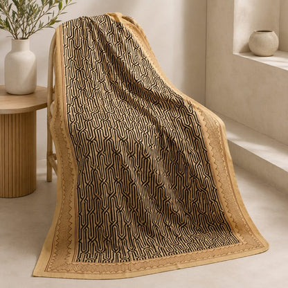 SCARF cotton - Handmade Indian pareo - RUBEN