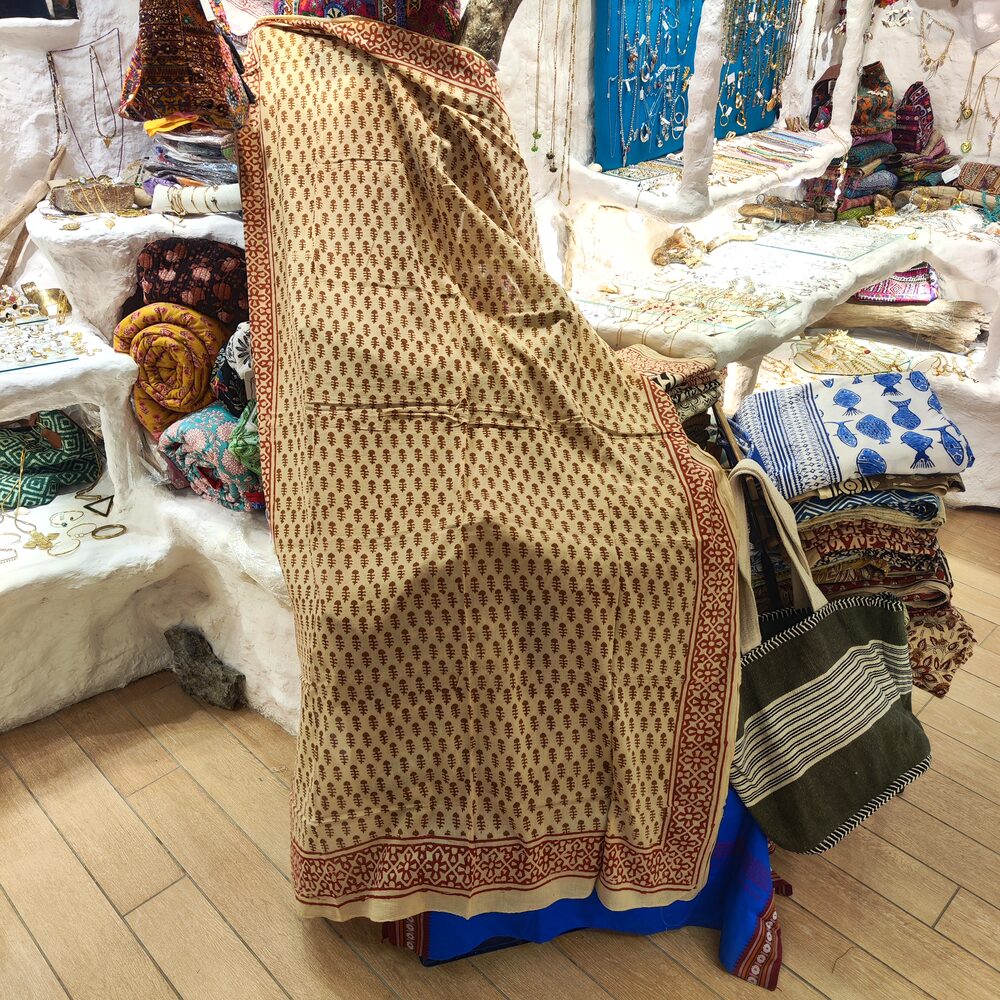 SCIARPA cotone - Pareo indiano artigianale - TUMI