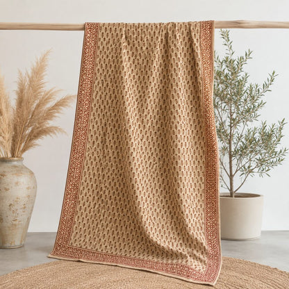 SCIARPA cotone - Pareo indiano artigianale - TUMI