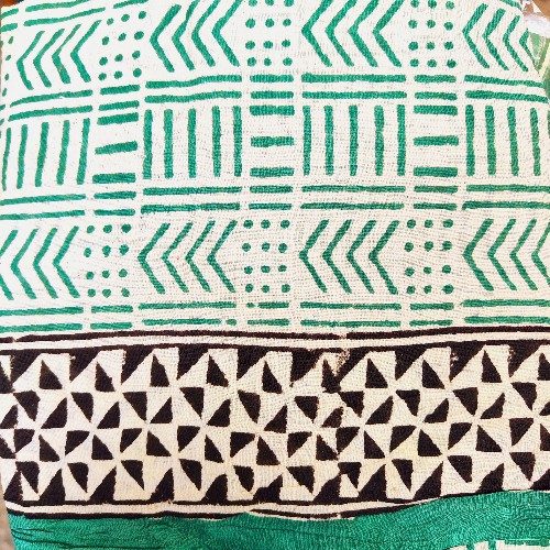 Pareo - Sarong in 100% cotone artigianale - DANA – verde