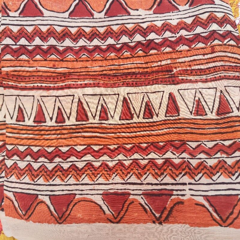 Pareo - Sarong etnico in 100% cotone artigianale - MARE – immagine 4