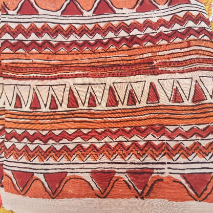 Pareo - Sarong etnico in 100% cotone artigianale - MARE – immagine 4