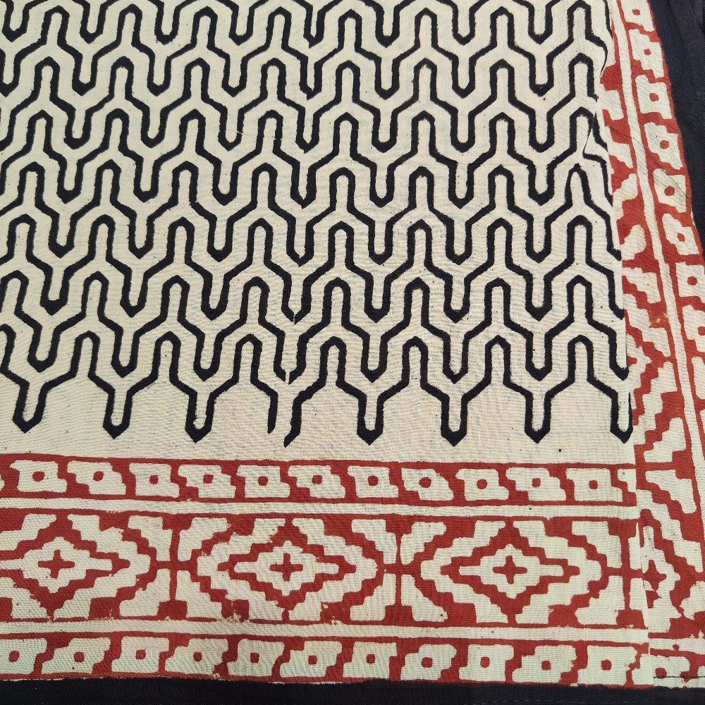 Pareo - Sarong in 100% cotone artigianale - LURA – nero