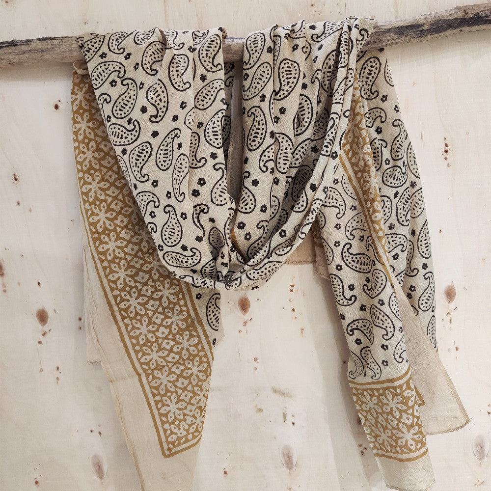 Pareo - Sarong etnico in 100% cotone artigianale - PEACOCK