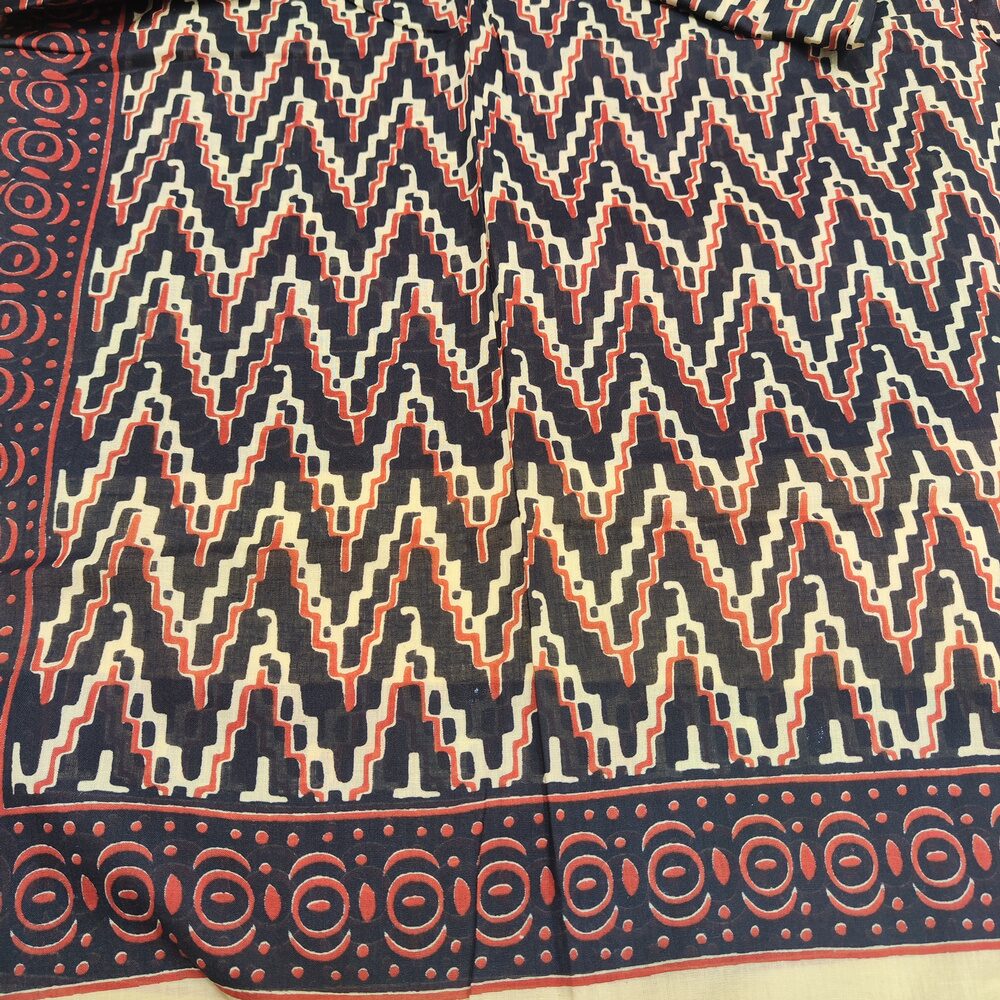SCIARPA cotone - Pareo indiano artigianale - CORNER – immagine 4