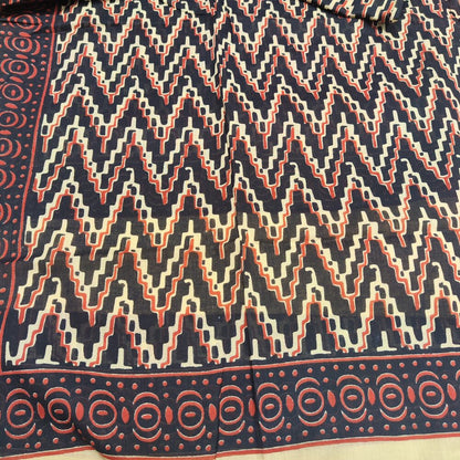 SCIARPA cotone - Pareo indiano artigianale - CORNER – immagine 4