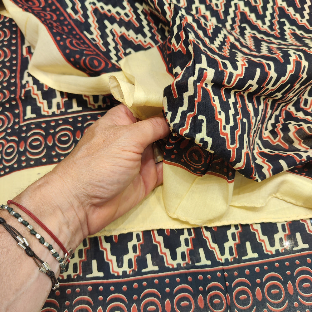 SCIARPA cotone - Pareo indiano artigianale - CORNER