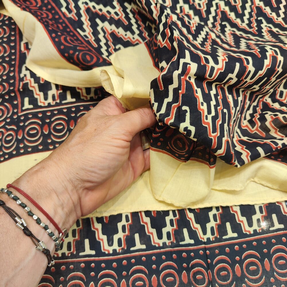 SCIARPA cotone - Pareo indiano artigianale - CORNER