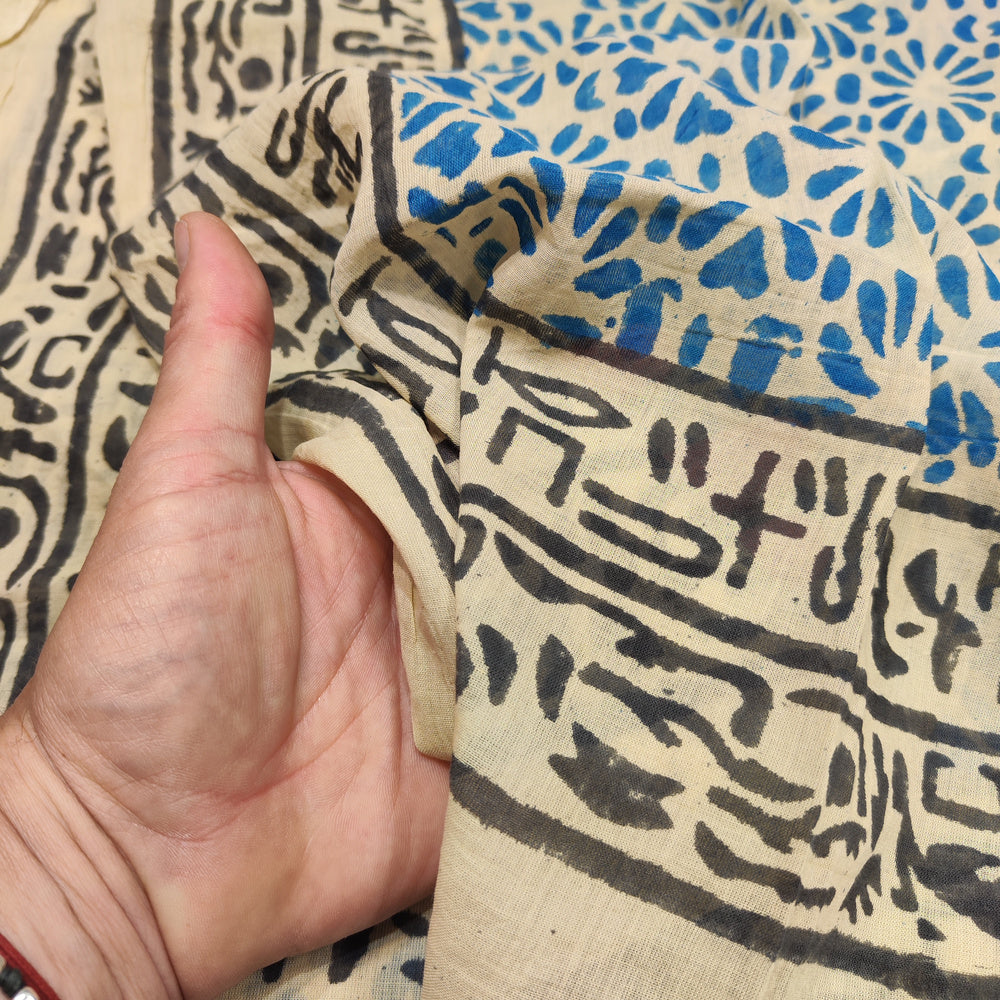 SCIARPA cotone - Pareo indiano artigianale - AMON