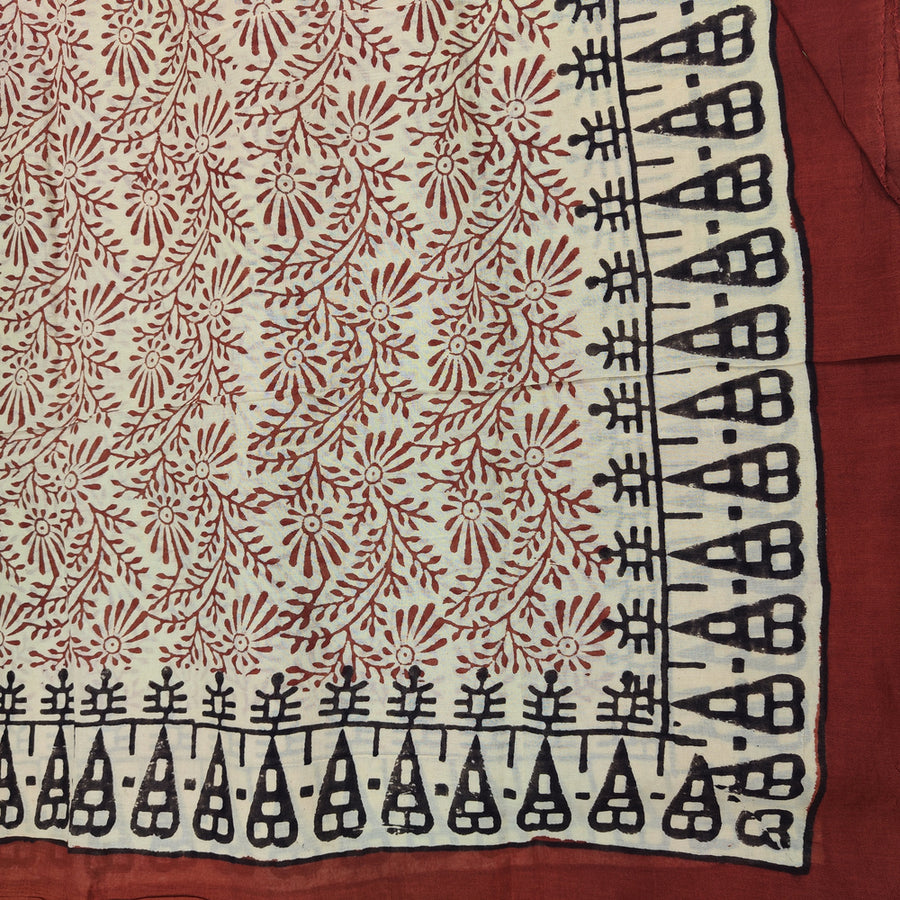 SCIARPA cotone - Pareo indiano artigianale - MERADIL