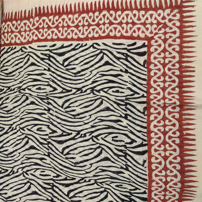 SCIARPA cotone - Pareo indiano artigianale - TIMPAI rosso