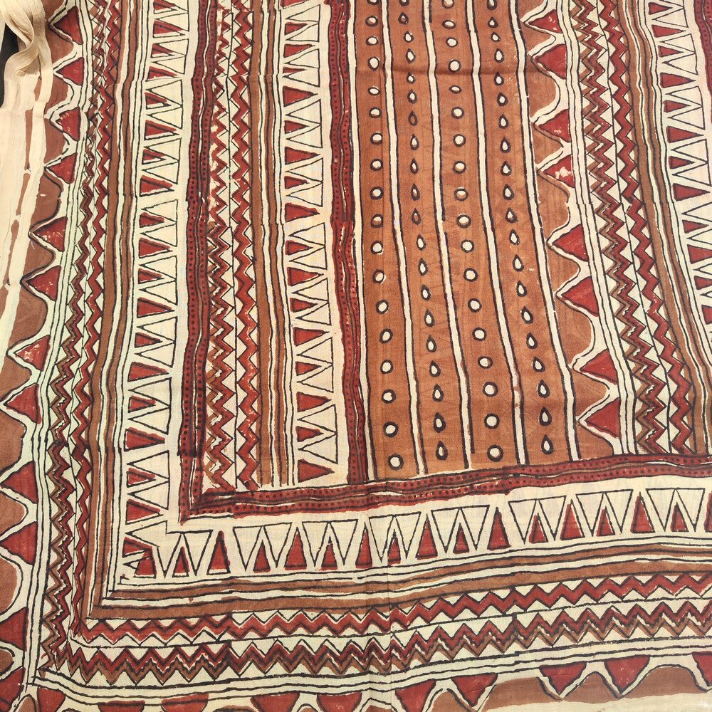 Pareo - Sarong etnico in 100% cotone artigianale - MARE – immagine 5