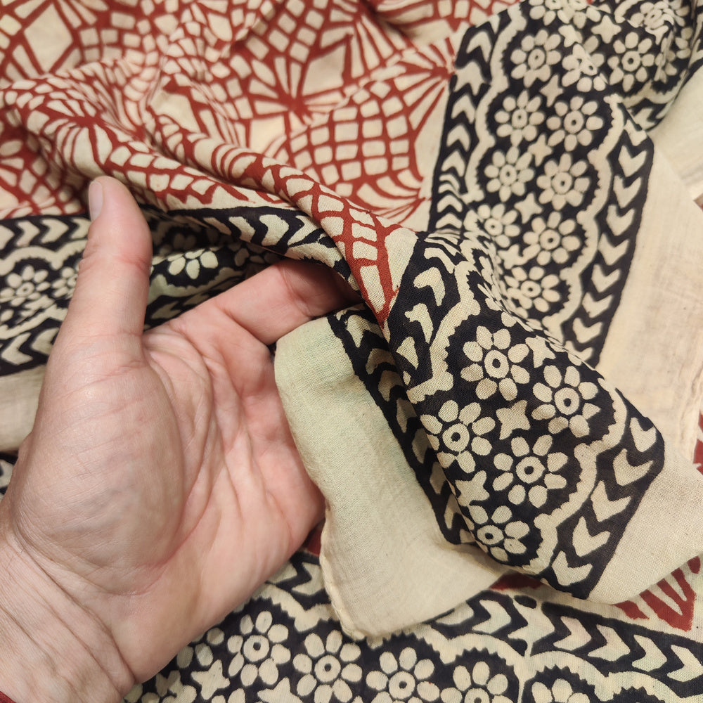 SCIARPA cotone - Pareo indiano artigianale - INNA