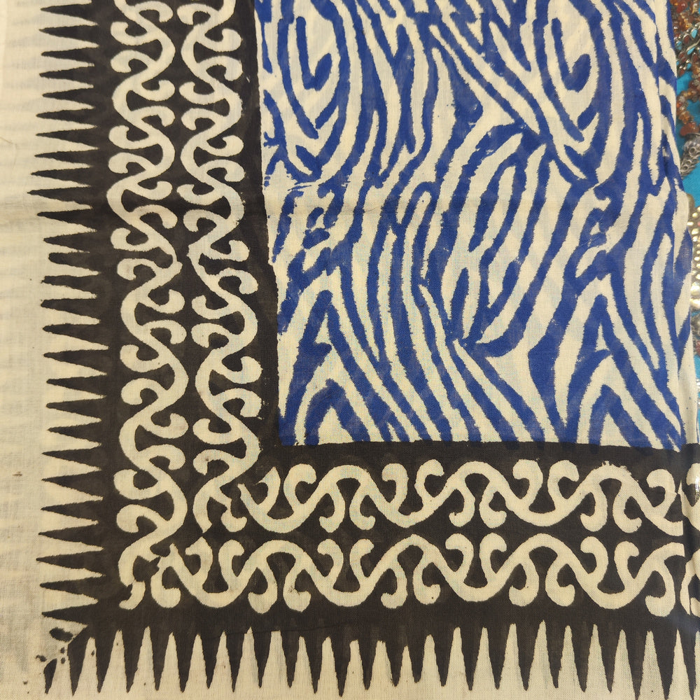 SCIARPA cotone - Pareo indiano artigianale - TIMPAI