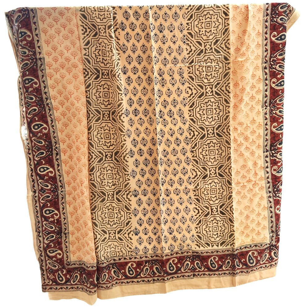 SCIARPA cotone - Pareo artigianale - copri tutto - POORI