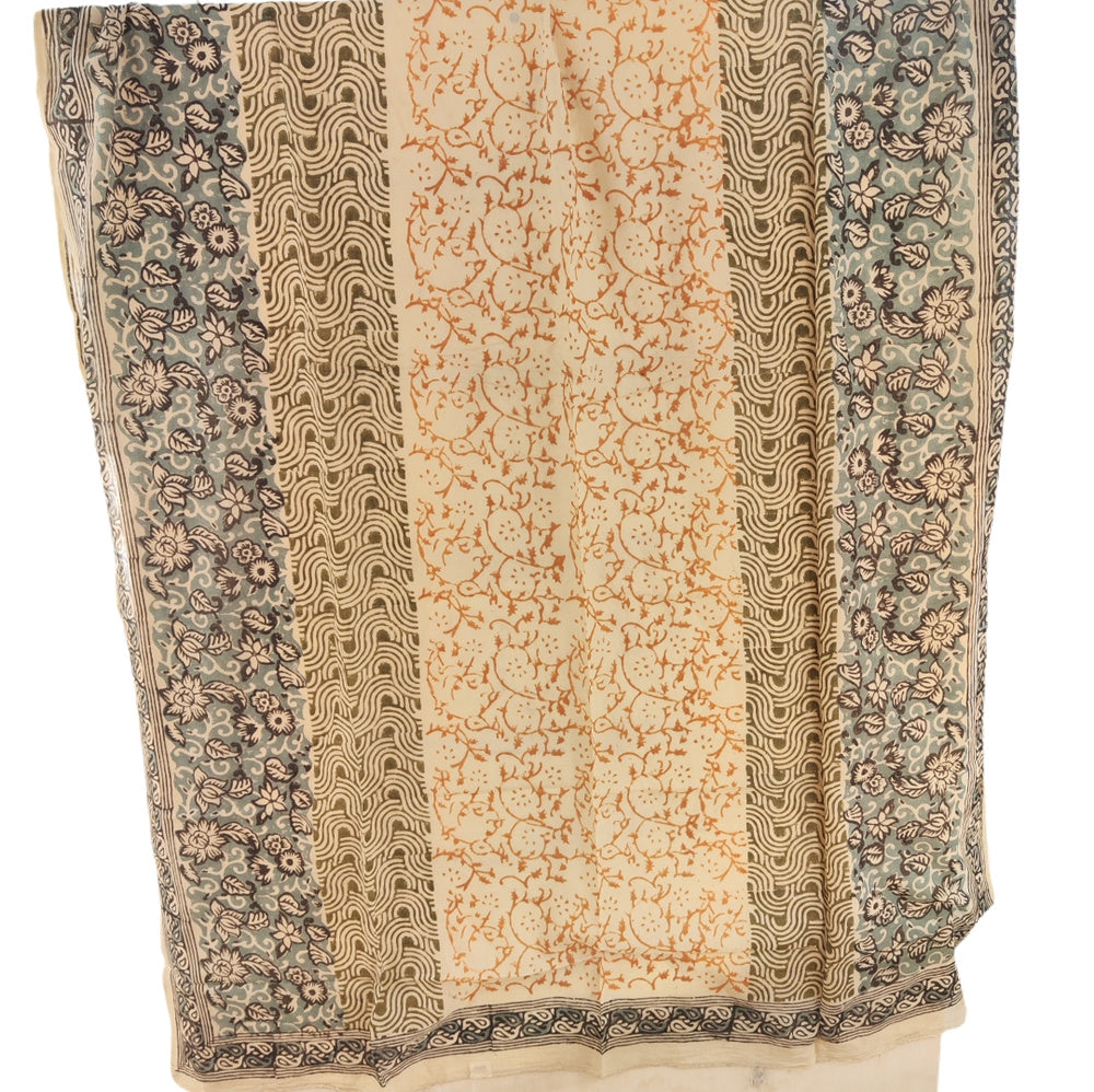 SCIARPA cotone - Pareo artigianale - copri tutto - FLOR