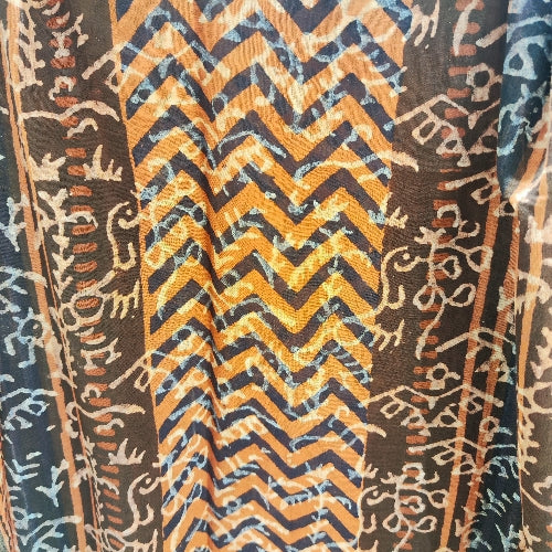 Pareo Sciarpa - Sarong in 100% cotone artigianale - FUSANI