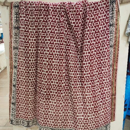 Pareo - Sciarpa artigianale in cotone -Telo da mare - GEPO
