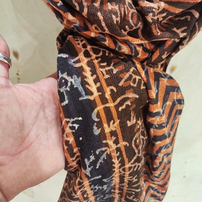 Pareo Sciarpa - Sarong in 100% cotone artigianale - FUSANI