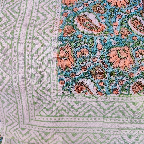 Pareo indiano GINDA in cotone