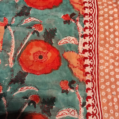 Pareo - Sarong in 100% cotone artigianale - LUOSI – dettaglio del disegno