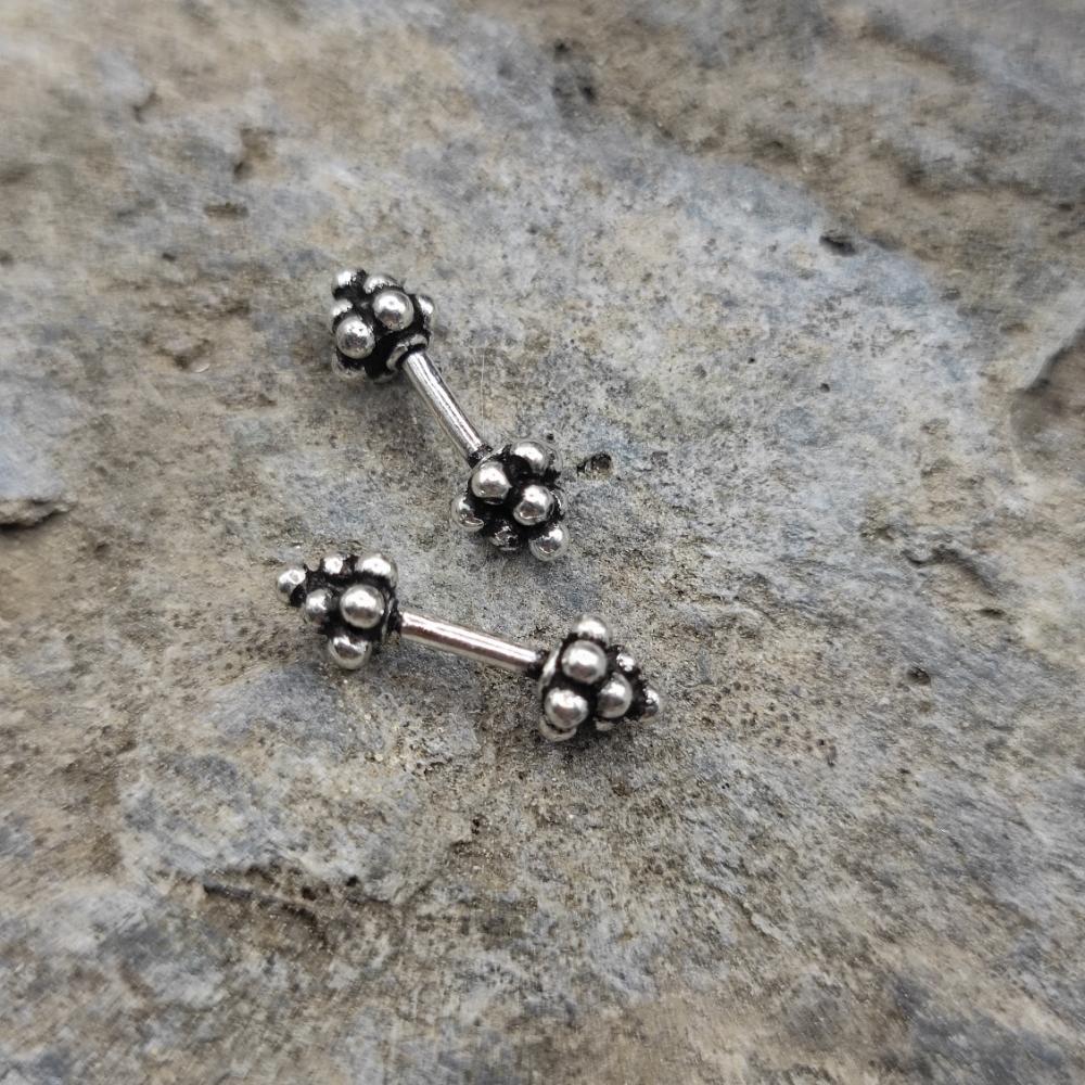 Piercing etnico in argento 925 - HAMPI