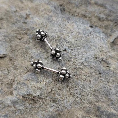 Piercing etnico in argento 925 - HAMPI