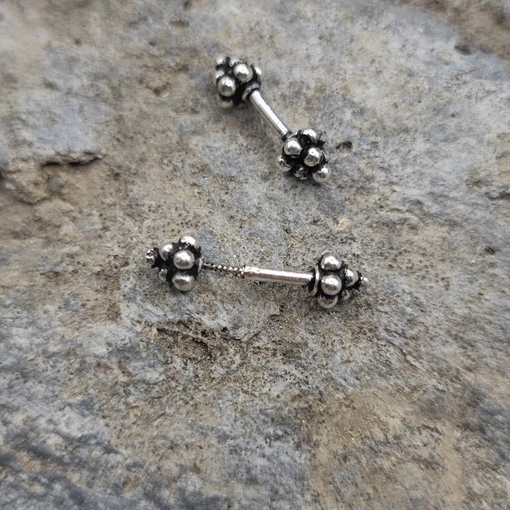 Piercing etnico in argento 925 - HAMPI