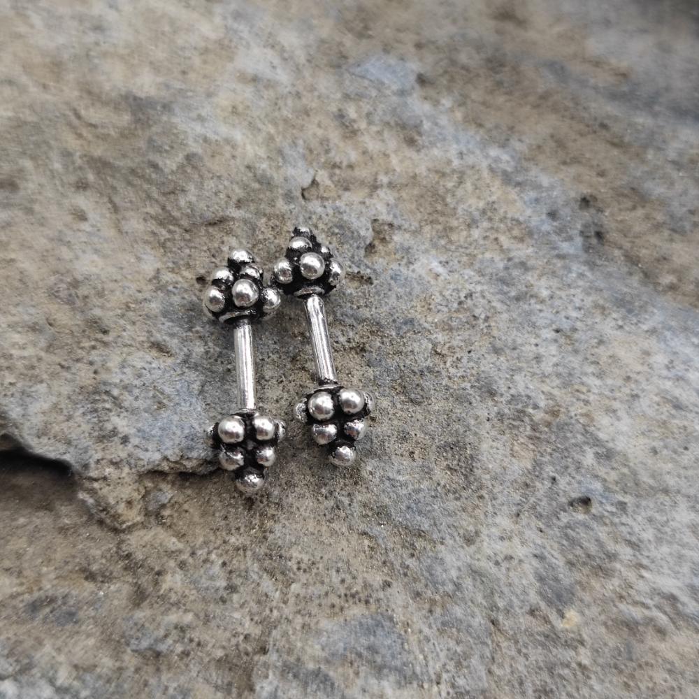 Piercing etnico in argento 925 - HAMPI