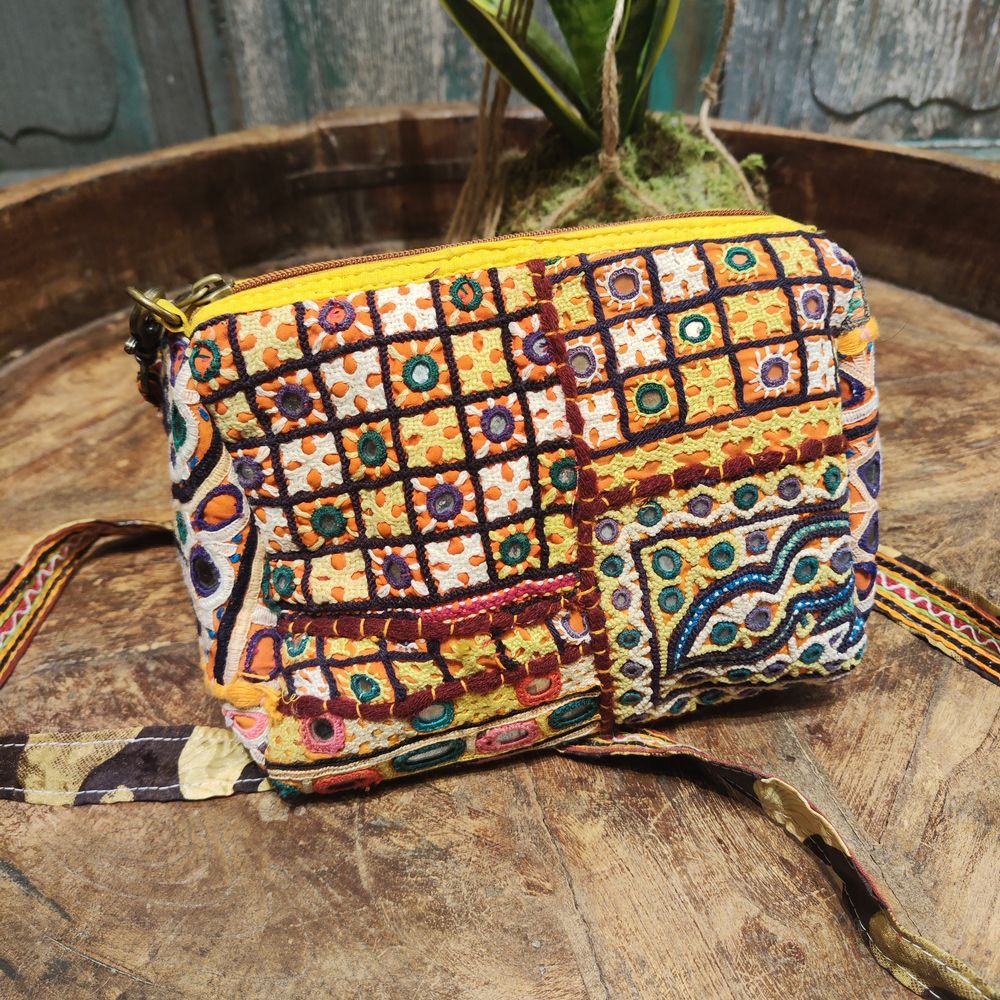 Borsetta RABARi KHA multiuso - pochette / tracolla / beauty case / astuccio Vintage