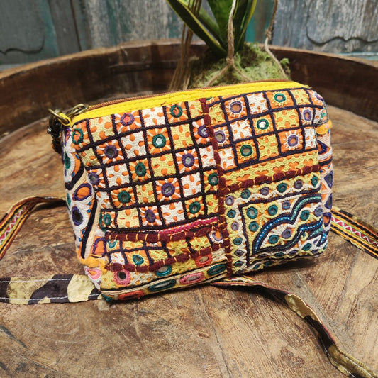 Borsetta RABARi KHA multiuso - pochette / tracolla / beauty case / astuccio Vintage