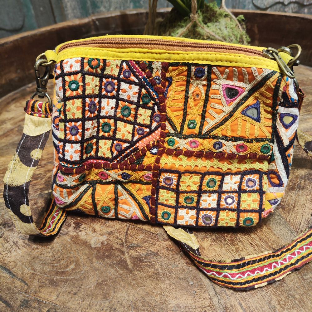 Borsetta RABARi KHA multiuso - pochette / tracolla / beauty case / astuccio Vintage