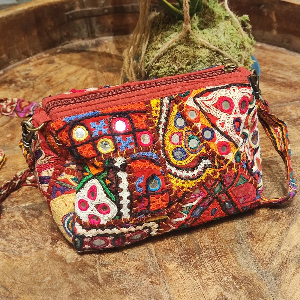 Borsetta RABARi KHA multiuso - pochette / tracolla / beauty case / astuccio Vintage