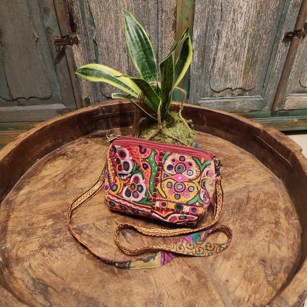Borsetta RABARi KHA multiuso - pochette / tracolla / beauty case / astuccio Vintage