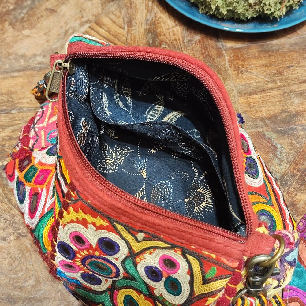 Borsetta RABARi KHA multiuso - pochette / tracolla / beauty case / astuccio Vintage