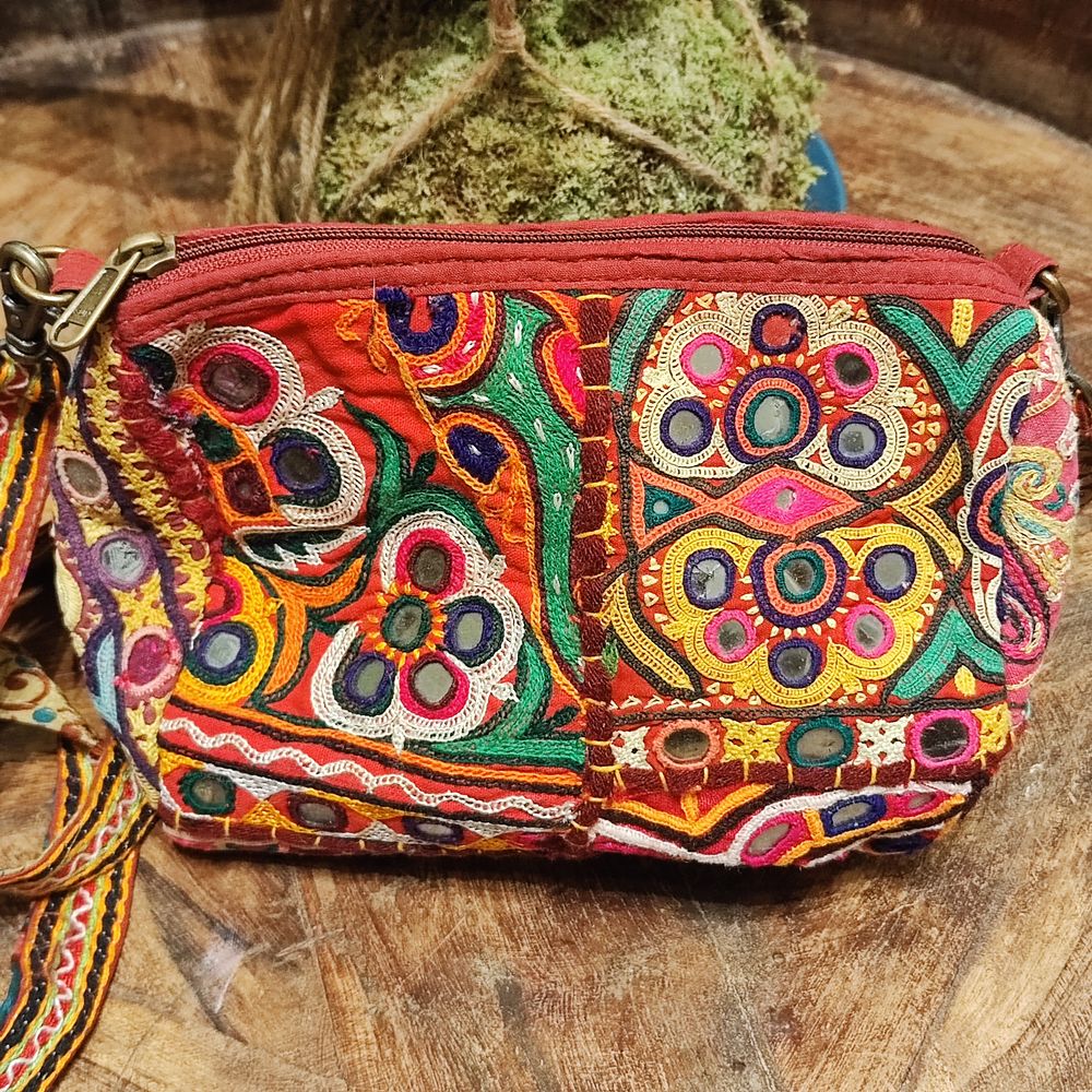 Borsetta RABARi KHA multiuso - pochette / tracolla / beauty case / astuccio Vintage