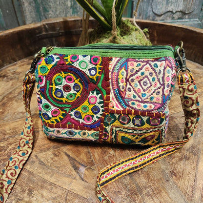 Borsetta RABARi KHA multiuso - pochette / tracolla / beauty case / astuccio Vintage