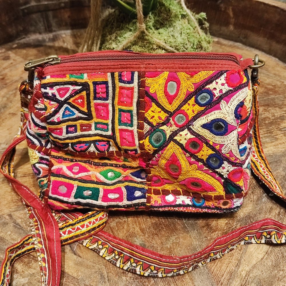 Borsetta RABARi KHA multiuso - pochette / tracolla / beauty case / astuccio Vintage – immagine3