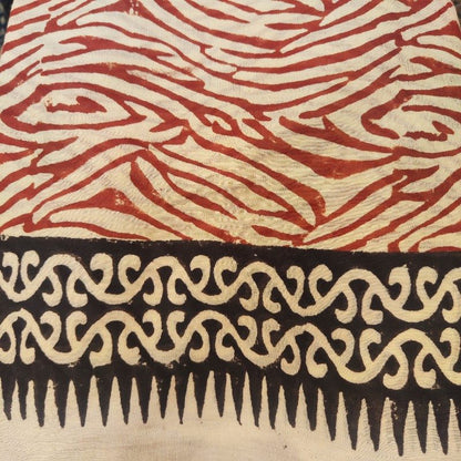 SCIARPA cotone - Pareo indiano artigianale - ILANG – dettaglio